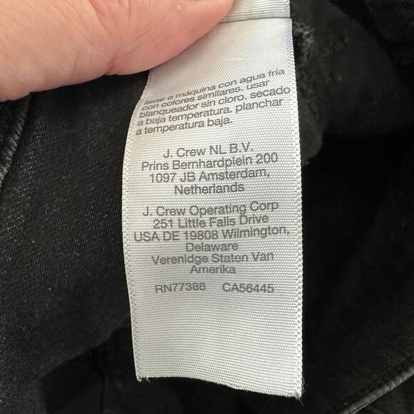 madewell curvy roadtripper black skinny jeans womens 27 high rise stretch denim - Picture 5 of 13